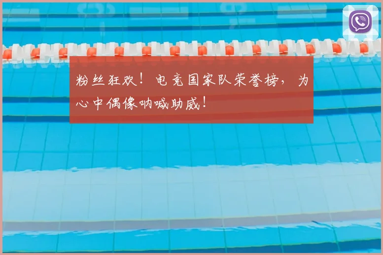 粉丝狂欢！电竞国家队荣誉榜，为心中偶像呐喊助威！