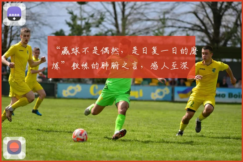“赢球不是偶然，是日复一日的磨炼”教练的肺腑之言，感人至深